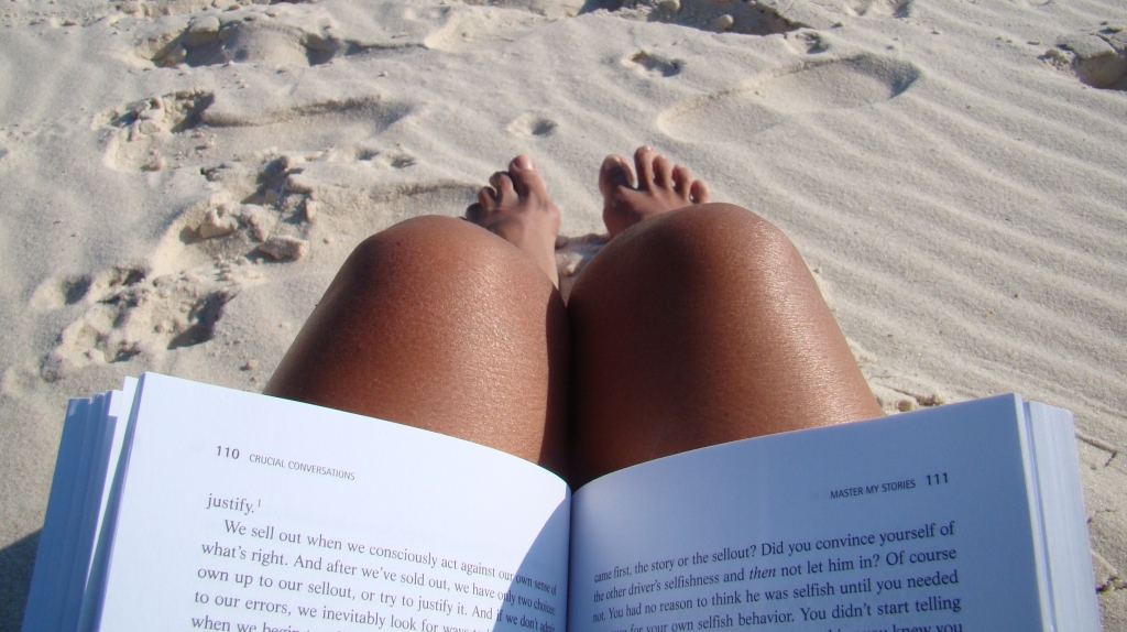 Beach Reading_by_Anne Adrian